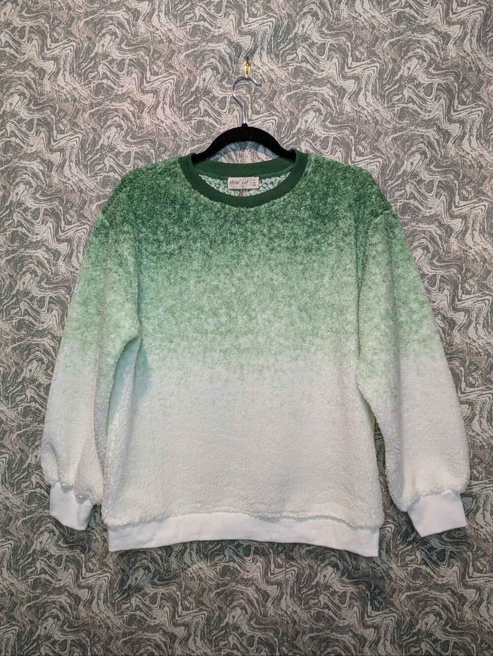 NWT New In Sherpa Style Sweater Size Small